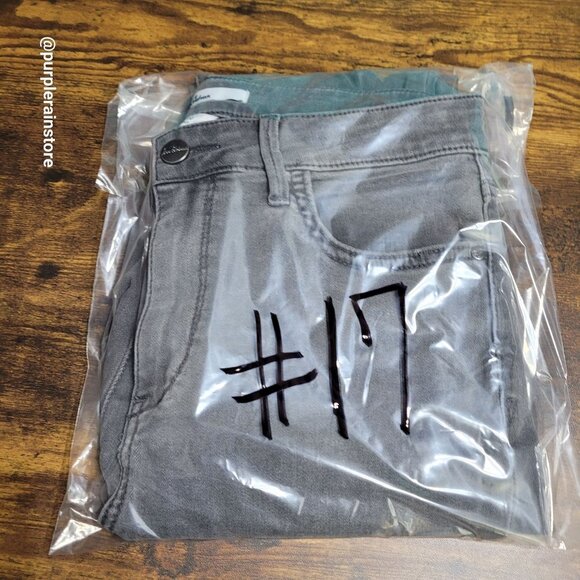 Sam Edelman Jeans 28 The Stiletto High Rise Skinny Charcoal Wash Stretch Denim - Picture 10 of 10